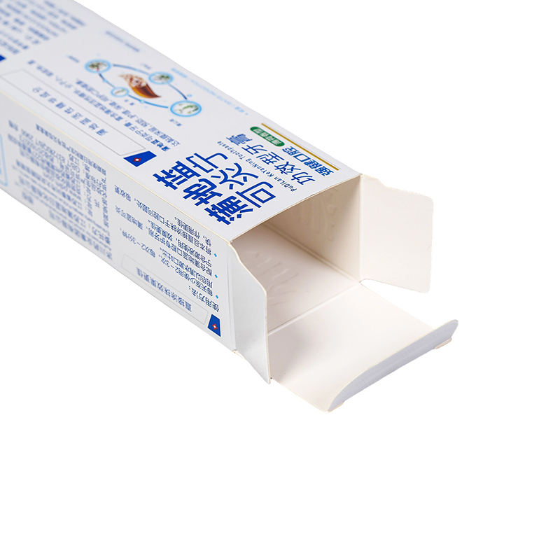 350 g witte kaart UV Dagelijkse benodigdheden Papierverpakking, tandpasta verpakkingsdoos