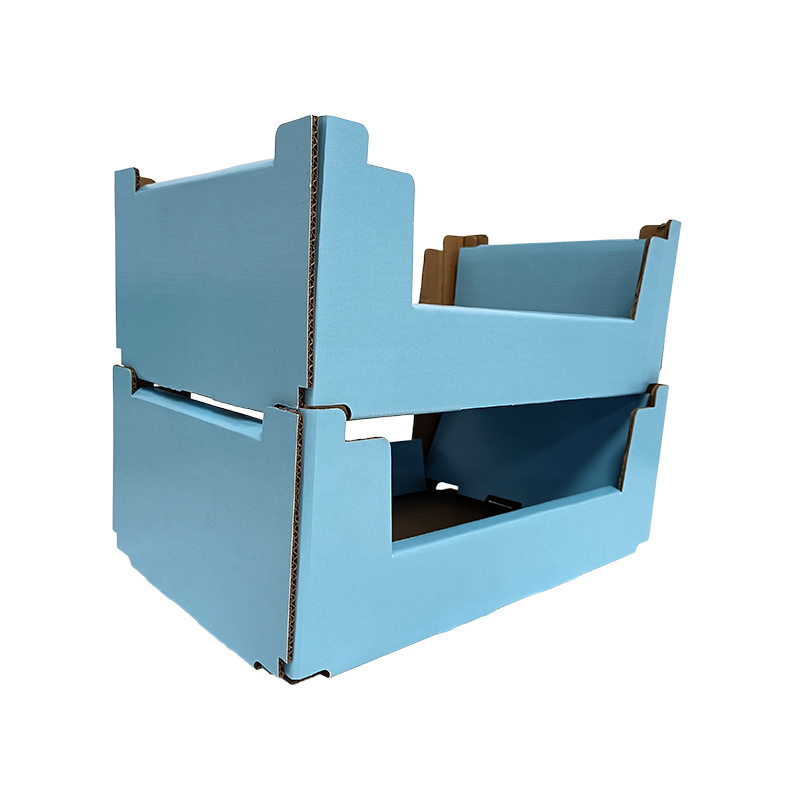 Stapelbare niet-slip PDQ multifunctionele display papierlade doos