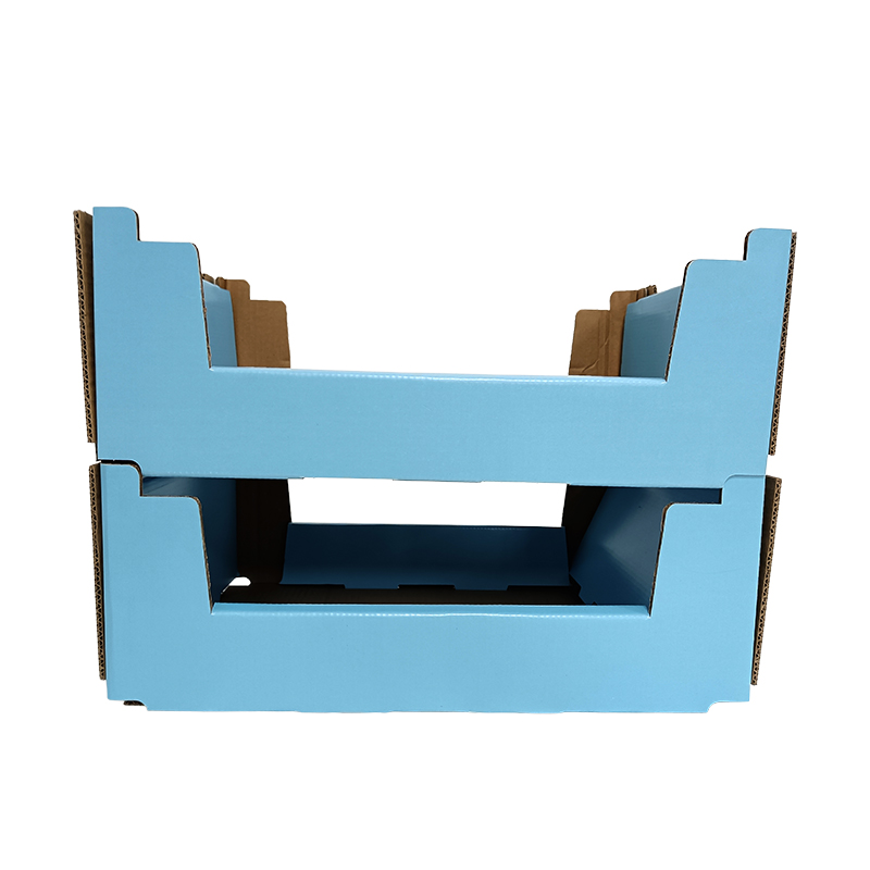 Stapelbare niet-slip PDQ multifunctionele display papierlade doos