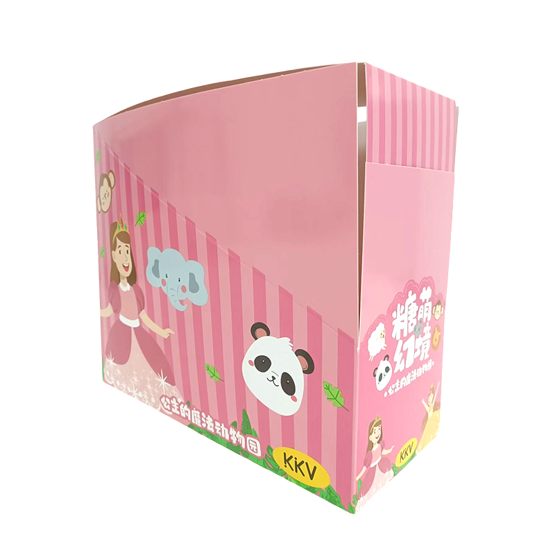 400 g witte kaartafdrukken en herhalingsfilm, Lollipop PDQ Paper Display Box